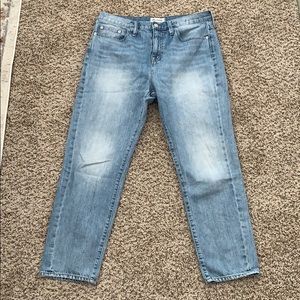 Madewell Perfect Summer mom jeans 32 light